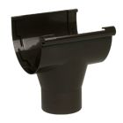 NAISSANCE CENTRALE A COLLER DIAMETRE 100 POUR PROFILE LG33 MARRON  - UNAC33M