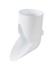 PIED DE CHUTE POUR PROFILE GOUTTIERE TYPE 29 DIAMETRE 100 BLANC - RWS1001B