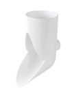 PIED DE CHUTE PROFILE GOUTTIERE TYPE 29 DIAMETRE 80 BLANC   - RWS801B