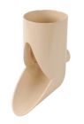 PIED DE CHUTE PROFILE GOUTTIERE TYPE 29 DIAMETRE 80 SABLE - RWS801S