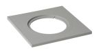 PLATINE 150X150 POUR SIPHONNETTE DIAMETRE 32 ET 40 - PL15FH