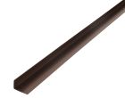 PROFILE CORNIERE 70 X 40 EN LONGUEUR DE 4 METRES MARRON   - PC744M