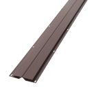 PROFILE EN H PLIABLE EN LONGUEUR DE 4 METRES MARRON   - PHP4M