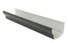 Gouttiere en PVC anthracite rectangulaire developpe T25 - long. 2m