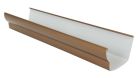 Gouttiere en PVC cuivre rectangulaire developpe T25 - long. 2m