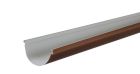 Gouttiere en PVC cuivre demi ronde developpe T25 - long. 4m