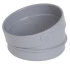 SECTEUR DE COUDE MALE/FEMELLE 15° DIAMETRE 200 - USB1