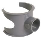 SELLE DE BRANCHEMENT MALE/FEMELLE 90° DIAMETRE 100/50  - USL105