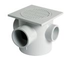 SIPHON ENTREES MULTIPLES DIAMETRE 125 PLATINE 200 - USEMX20