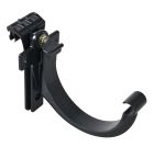 SUPPORT DE CROCHET MONTE POUR PROFILE LG25 ANTHRACITE  - ASC25A