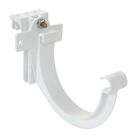 SUPPORT DE CROCHET MONTE POUR PROFILE LG25 BLANC  - ASC25B