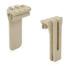 SUPPORT DE CROCHET SABLE HAUTEUR 94 MM  - ASCS