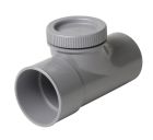 TE DE VISITE AVEC BOUCHON MALE/FEMELLE DIAMETRE 75   - UVP8