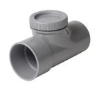 TE DE VISITE AVEC BOUCHON MALE/FEMELLE DIAMETRE 80   - VR8