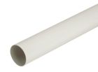 TUBE DE DESCENTE D 100 EN 2M BLANC  - TD1002B