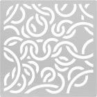 GRILLE INOX POUR SIPHON DESIGN ANNEAU 15X15