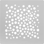 GRILLE INOX POUR SIPHON DESIGN BULLE 15X15