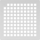 GRILLE INOX POUR SIPHON DESIGN CARRE 15X15