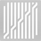 GRILLE INOX POUR SIPHON DESIGN LIGNE 10X10