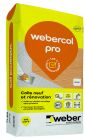Mortier colle pour carrelage WEBERCOL PRO blanc sac 25kg