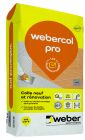 Mortier colle pour carrelage WEBERCOL PRO gris sac 25kg