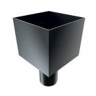 Boite a eau 300X300X300 sortie de 100 mmm NAJAZINC