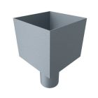 Boite a eau 300X300X300 sortie de 80mm SQUAL