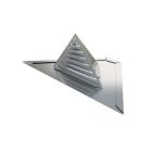Chatiere Complete  triangulaire NATZINC avec sortie de ventilation  de 100