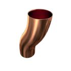 Coude a Etage D.80mm CUIVRE