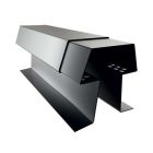 Faitage ventile 2 pentes zinc najazinc pour toiture a joint debout lg. 200cm