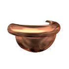 Fond COQUILLE 250mm CUIVRE