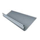 Gouttiere zinc patine gris clair havraise developpe T33 - long. 4m