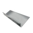 Gouttiere zinc naturel nantaise developpe T40 - long. 4m