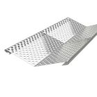 Grille anti˗feuille pour gouttiere 250mm lg 2ml NATZINC