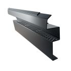 Raccord frontal ventile contre mur NAJAZINC lg.200cm