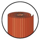 Rouleau de plomb plisse sable 5/10eme larg. 330 mm et lg. 5m