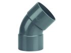 Coude PVC FF 45° 80 GN