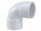 Coude PVC FF 87°30 40 Blanc GN