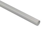 Gouttiere PVC-U gris clair demi ronde developpe T16 - long. 4m