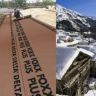 Ecran de sous-toiture HPV bande adhesive simple Delta Foxx Plus MONTAGNE - long. 50m x larg. 1,5m