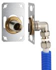 FIXSYSTEM platine simple - multicouche a compression Ø16 M.20X27-F.15x21 plaquette 1 piece