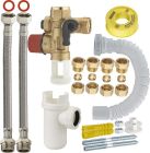 kit raccordement facile chauffe-eau coque 1 piece