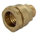 Raccord droit polyethylene laiton - Ø27 - M.20X27 LIEN