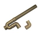 Siphon simple - Sortie horizontale + verticale - Ø40 sachet cavalier