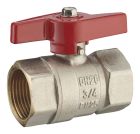 Vanne a sphere papillon double femelle - F.12x17 LIEN