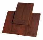 Tuile de France terre cuite Brun - long. 17 cm x larg. 24 cm