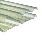 Plaque polyester N25.1070B - 2,00 m x 1,103 m - Epaisseur : 0,9 mm - Incolore