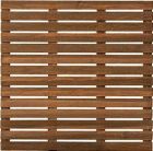 Dalle bois Pin Sylvestre Chocolat - long. 100cm x larg. 100cm x ep. 2,8cm