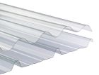 Plaque ondulee PVC ONDULINE 95 - 2,00 m x 0,95 m - Epaisseur : 1,2 mm - Cristal