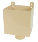 BOITE A EAU POUR TUBE DE DESCENTE EAU PLUVIALE TD80 SABLE   - BAO80S